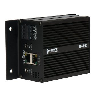 Louroe Electronics IF-PX, Audio Interface PoE Extractor